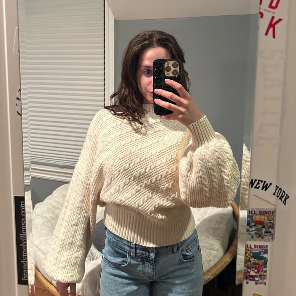 Ivory sweater